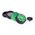 Buy The Best 4-Part Aluminium Green Grinder With Cone Holder & Funnel At HBH Buzz Shop