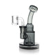Black Translucent Glass Thick Base 5.5 Inch Dab Rig With Banger