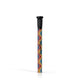 HBH 5-inch Blue Yellow Orange 18mm Ground Joint & 14mm Inside Diameter Female Joint Whirl Wig Wag Downstem V3 Clear View