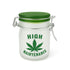 Ted Miller Innovations Airtight Frosted Glass 5 Oz. Medium High Maintenance Stash Jar From Honeybee Herb