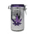 Airtight Purple Leaf Galaxy 6-Inch XL Stash Jar – Decorative Latch-Lock Storage Container From Honeybee Herb 