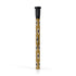 Honeybee Herb 6-inch Yellow 18mm Ground Joint & 14mm ID Female Joint Spotted Bead Downstem V10 Clear View