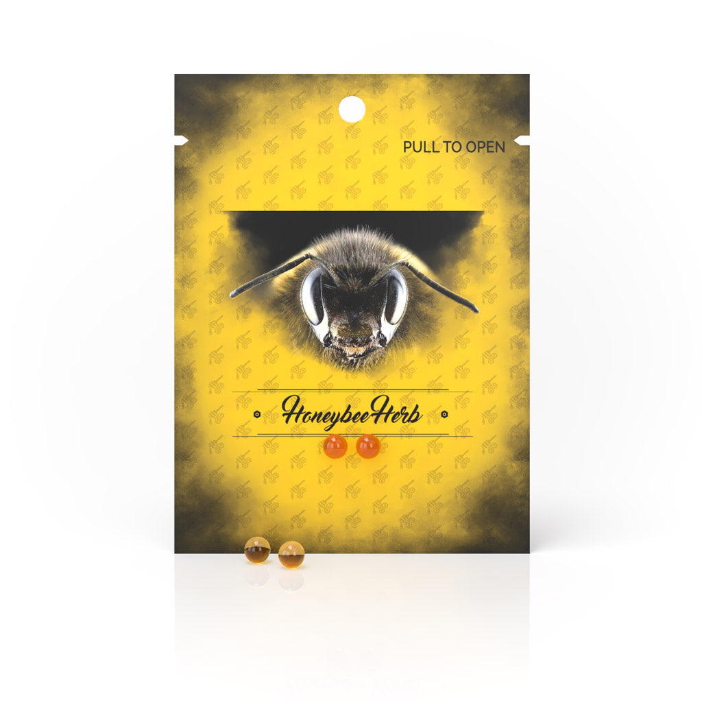 6MM Orange Quartz Honey Terp Pearls Yellow Packaging View