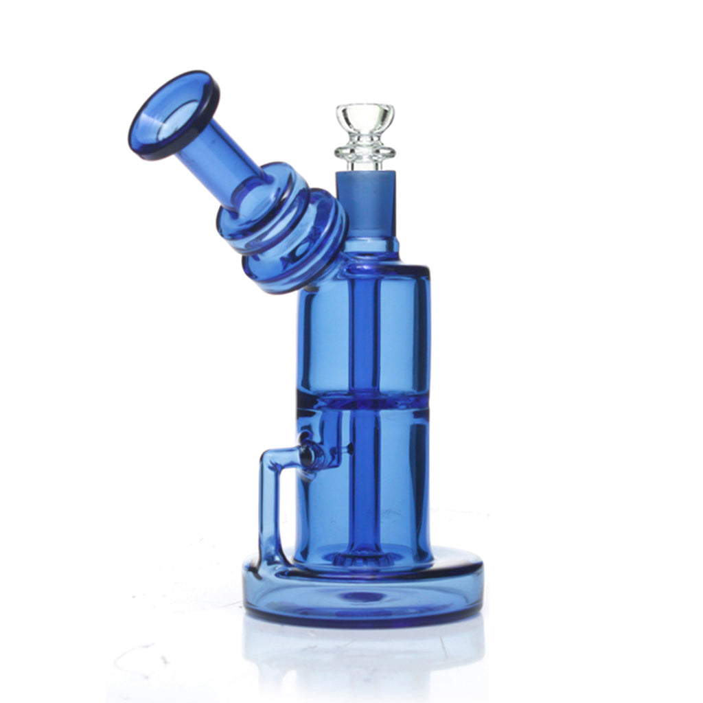 8 Inches Showerhead Perc Translucent Side Spout Oil Rig