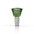 Bong Glass Flower Bowl FB 4 Green Colour with 14mm Male Joint Clear Image