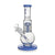 Buy Hittn blue 8-arm tree perc bubble base bong – premium glass water pipe for smooth, filtered smoking sessions.