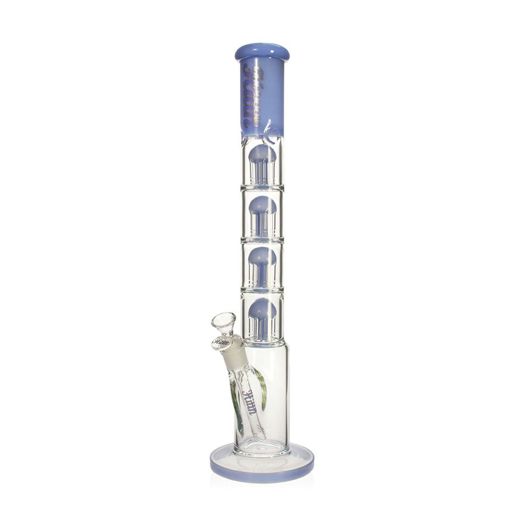 hittn-multi-chamber-quad-dome-perc-bong-blue-full-view