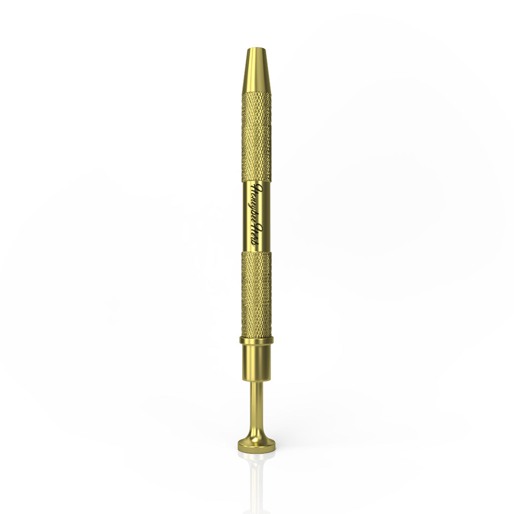 Dab Terp Pearls Claw Gold Color Vertical View