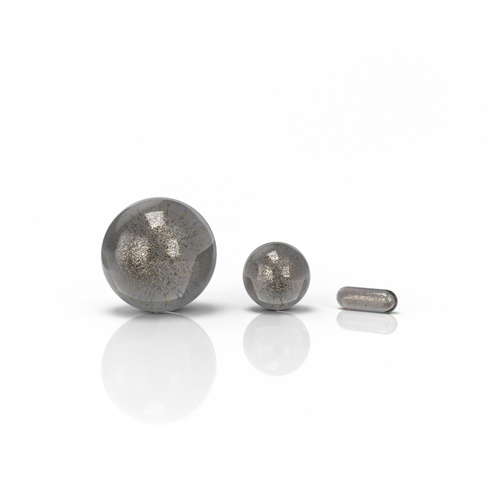 Dab Marble Sets Colour Quartz & Dab Inserts Clear View