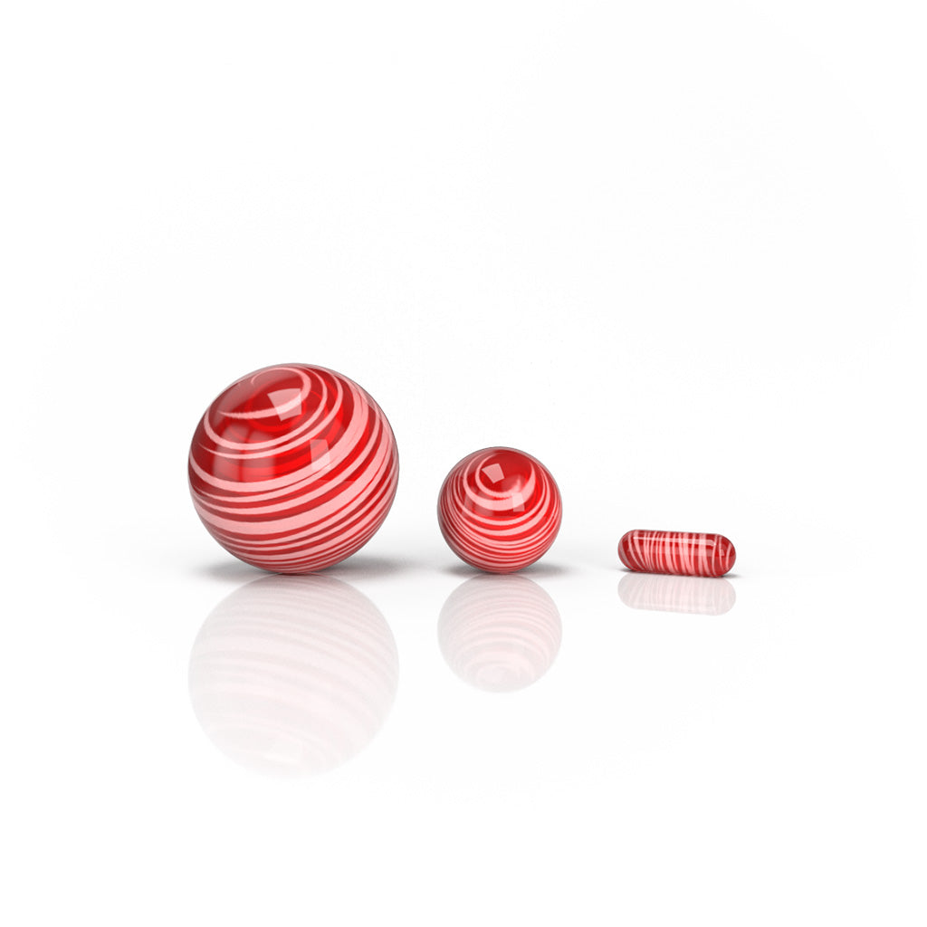 Dab Marble Sets Purple Quartz & Dab Inserts Clear View