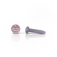 Thumbnail for Dab Screw Sets Dab Inserts Lilac Colour Clear View