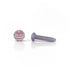 Dab Screw Sets Dab Inserts Lilac Colour Clear View