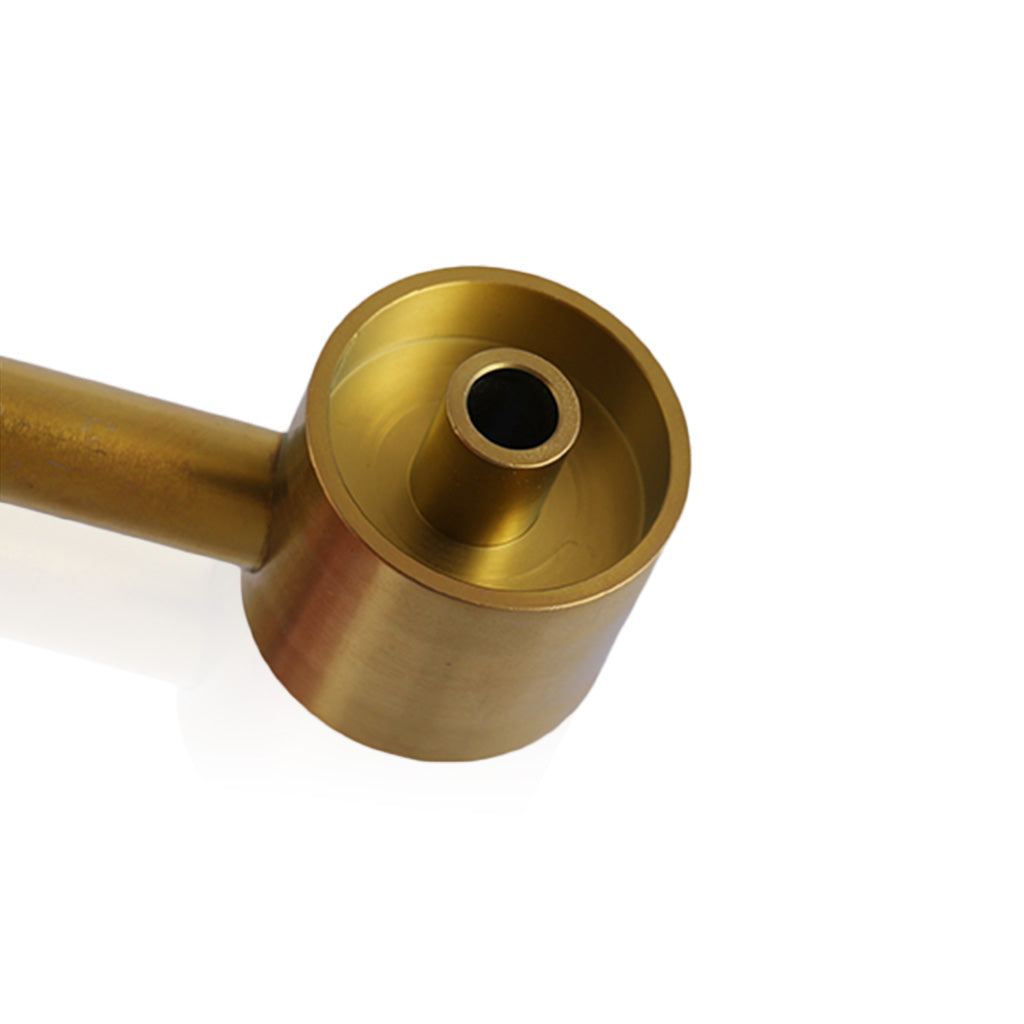Domeless Titanium Gold 6-In-1 Sidecar Banger Nail Wax Retaining Part View