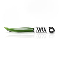 Thumbnail for Glass Sword Concentrate Dab Tool Green Horizontal View