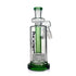 Phoenix Star Green 14MM Male 45°-Degree Ash Catcher With Single Matrix Perc Clear Product View