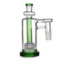 Phoenix Star Green 18MM Male 90°-Degree Ash Catcher With Single Matrix Perc Clear Product View