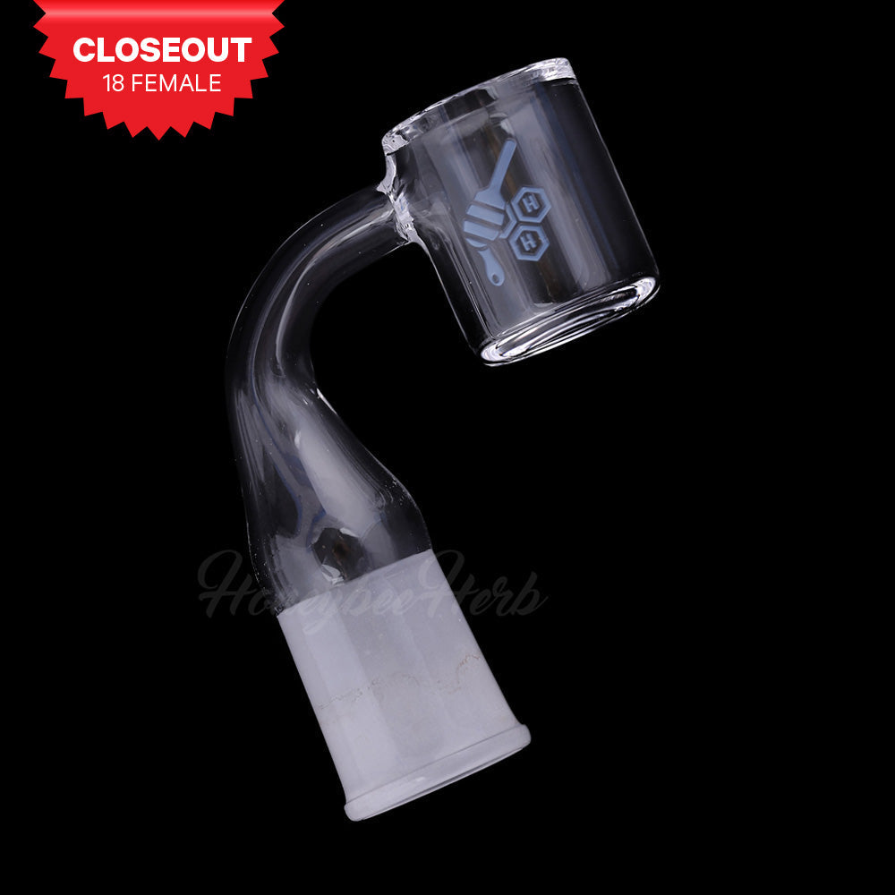 ORIGINAL BEVEL QUARTZ BANGER - 90° DEGREE | YL-CLOSEOUT