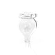 Quartz Stub Bubble 22mm Outer & 8mm Spout Diameter Carb Cap