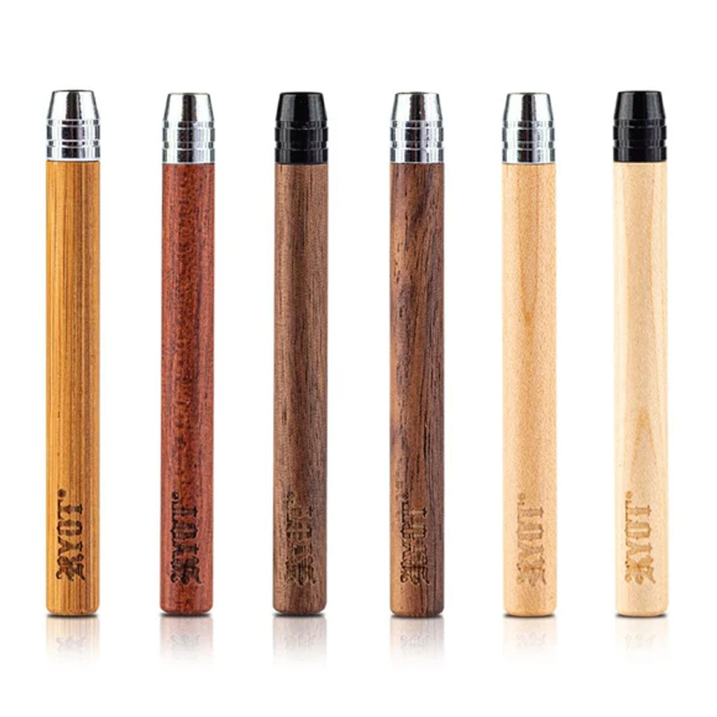 RYOT WOODEN ONE HITTER WITH METAL TIP