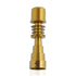 Titanium Gold 20mm 6-in-1 Skillet Enail Dab Nail Compatible With 10mm, 14mm, And 18mm Female Joints.
