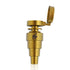 Universal Titanium Gold 6 In 1 Carb Cap Banger Nail Compatible with 10mm, 14mm, 18mm Male Joints 