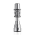 Titanium Silver 16mm 6-in-1 Skillet Enail Dab Nail Compatible With 10mm, 14mm, And 18mm Female Joints.