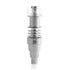 Universal Titanium Silver 6 In 1 Hybrid 16mm Dab Enail Compatible with 10mm, 14mm, 18mm Female Joints 