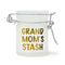 Airtight Glass Grandmom's Stash 2.5-Inch Storage Jar With Lockable Lid By Ted Miller Available At Honeybee Herb