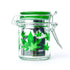 Ted Miller Innovations Airtight Glass Green Leaf Storage Container – Decorative Sealed Jar