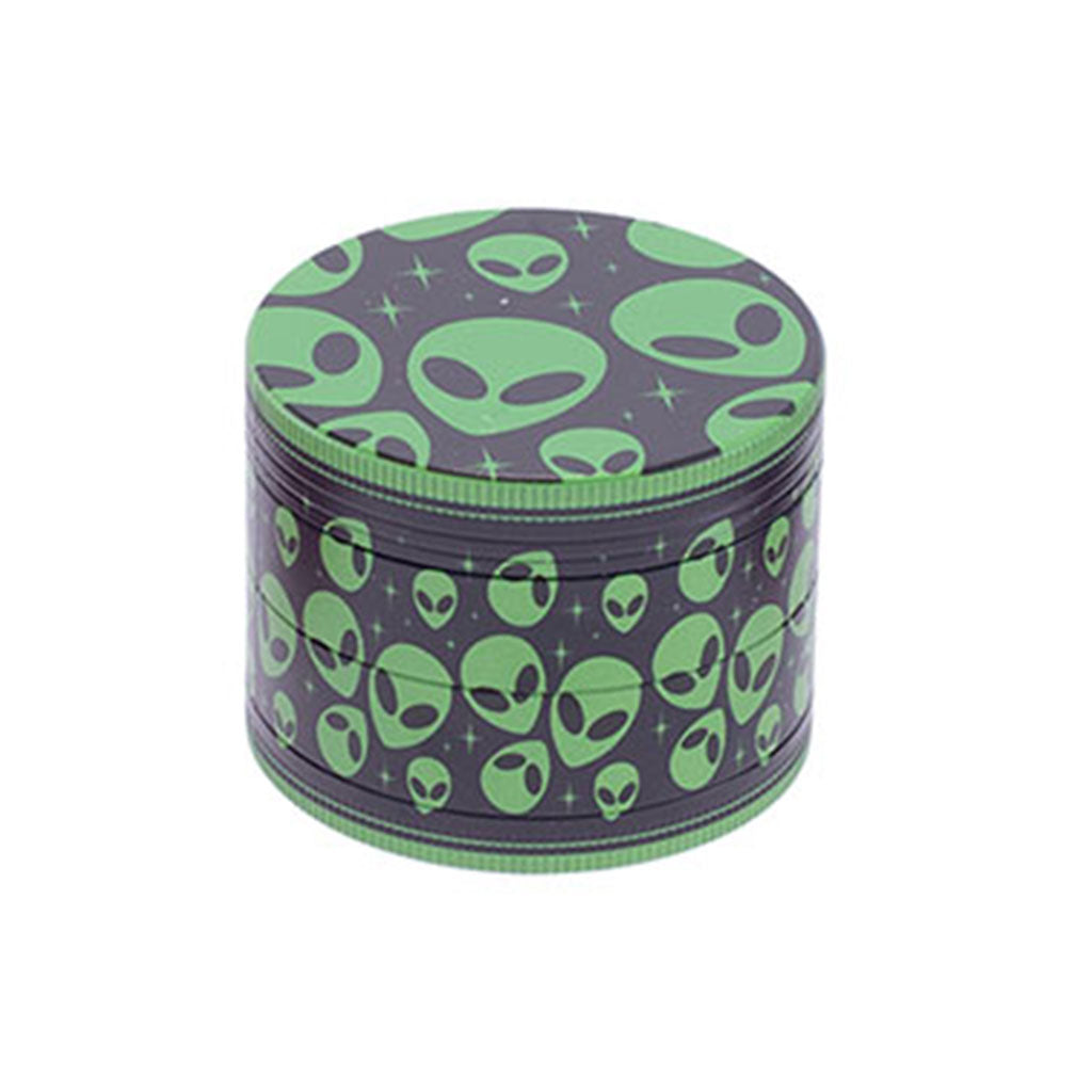 Alien 2.5-Inch Wacky Grinder At Honeybee Herb