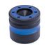 Aluminium Blue Grinder With Cone Holder Funnel At Honeybee Herb 