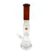 Amber Arctic Cyclone Beaker Bong with Matrix Perc and Ice Pinch for sale online at Honeybee Herb