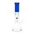 Blue Arctic Cyclone Beaker Bong with Matrix Perc and Ice Pinch available online at Honeybee Herb
