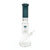 Teal Arctic Cyclone Beaker Bong with Matrix Perc and Ice Pinch for sale online at Honeybee Herb