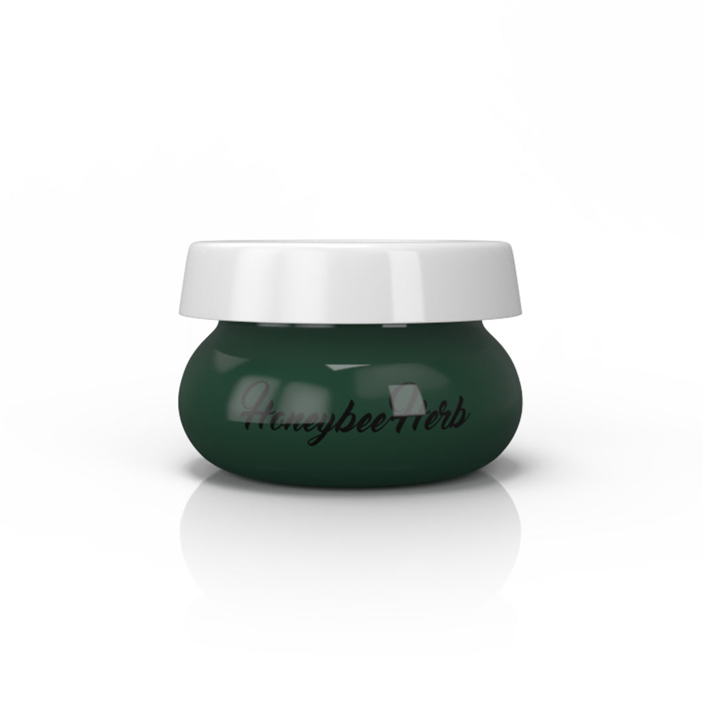 jade green baller dab jar, compact airtight stash jar for concentrates
