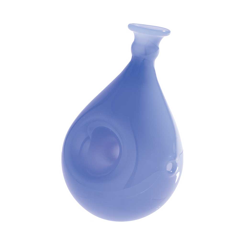 Order jade blue balloon glass hand pipe – quick delivery from Honeybee Herb