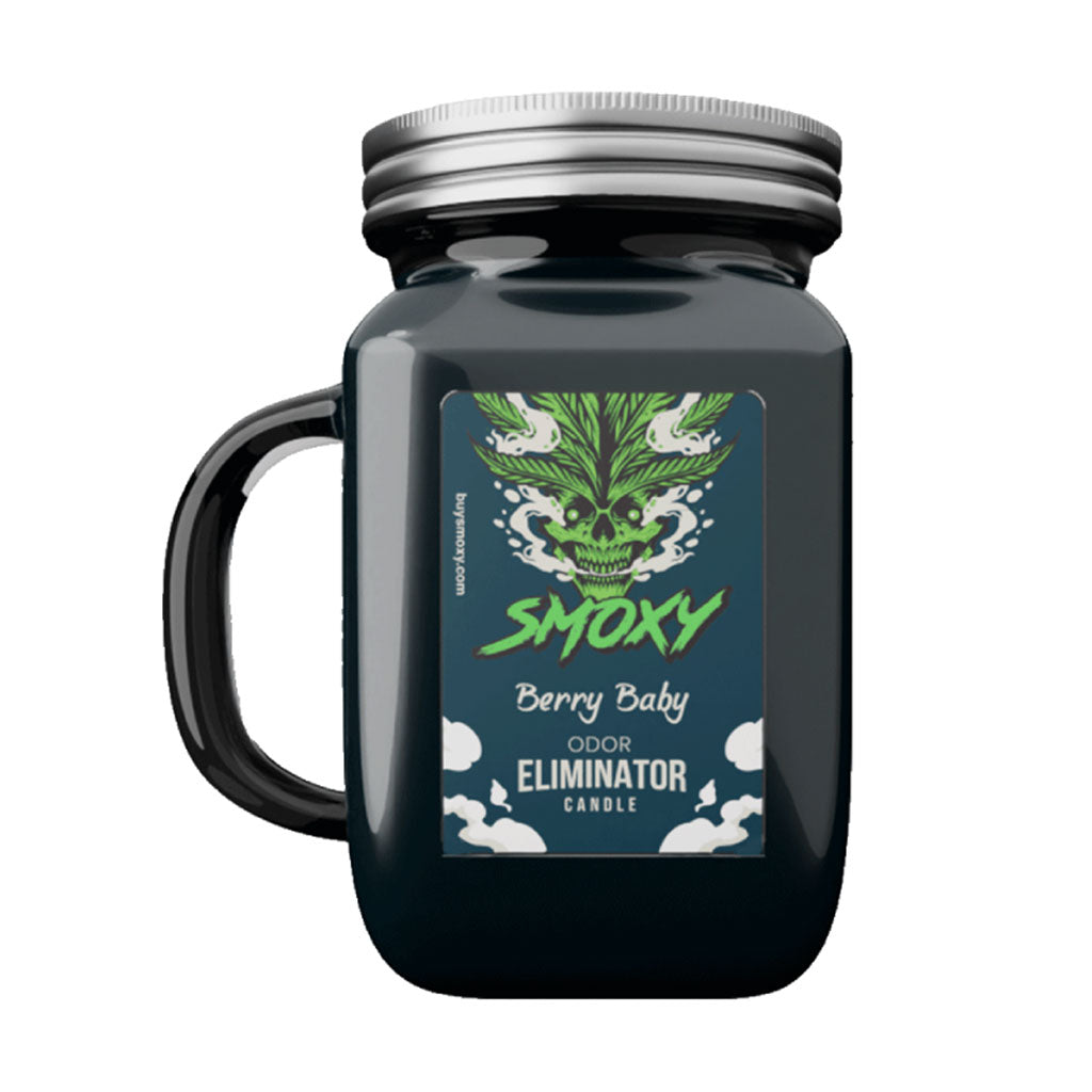 Berry Baby smoke odor neutralizer candle from Honeybee Herb for fresh indoor air.
