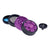 Best Aluminium Purple Grinder With Cone Holder Funnel 4-Parts View