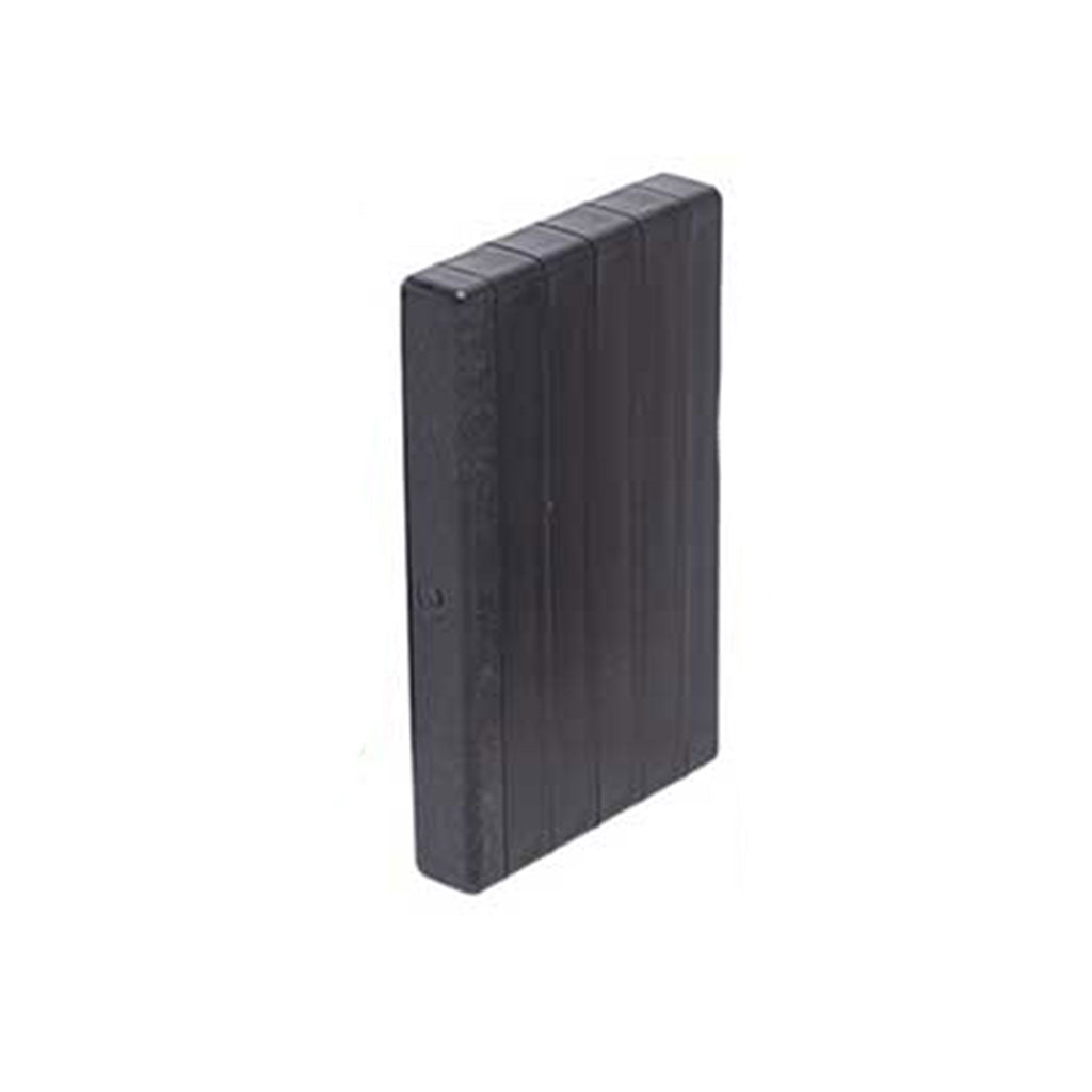Durable black biodegradable 5-cone holder case for smokers
