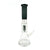 Black Coil Perc Beaker Bong with Ice Pinch and Tall Chamber – Buy Now at Honeybee Herb