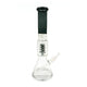 Black Coil Perc Beaker Bong with Ice Pinch and Tall Chamber – Buy Now at Honeybee Herb