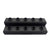 Black DabSmarts Marble Staircase 2 Tier dab tool and marble organizer, perfect for rig accessories at Honeybee Herb.