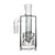 Shop black gridded drum perc ash catcher – premium glass accessory for bongs, perfect for smoother hits and cleaner sessions
