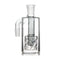 Shop black gridded drum perc ash catcher – premium glass accessory for bongs, perfect for smoother hits and cleaner sessions