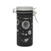 Black Frosted Galaxy 6-Inch Storage Jar By Ted Miller Innovations With Planet Design, Available At Honeybee Herb