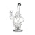 Buy black recycler rig with multi-chamber showerhead perc