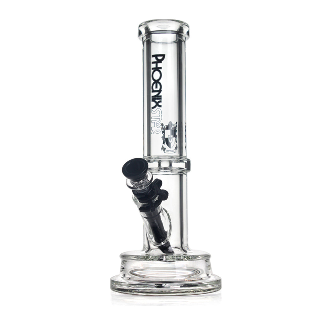 Phoenix Star 7mm Tube Bong with Thick Base 12 Inch