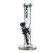 Phoenix Star Straight 10-Inches Clear Glass Bong with Black Bong Bowl Piece, Keck Clips & Downstem At Honeybee Herb