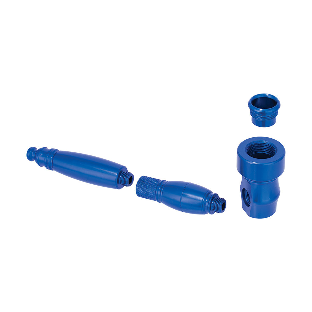 Honeybee Herb blue aluminium hand pipe, lightweight smoking accessory