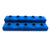 Blue DabSmarts Marble Staircase 2 Tier dab marble and tool holder for rigs, premium smoking accessory at Honeybee Herb.